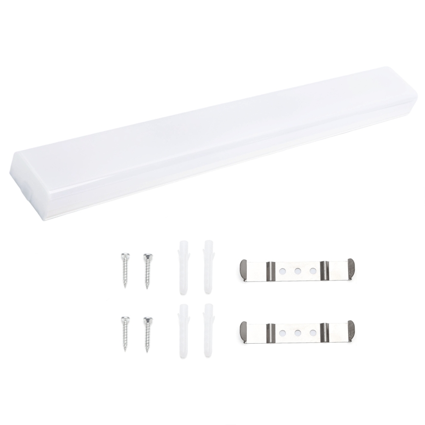 Aigostar - Luminária LED fluorescente dimerizável MESH LED/18W/230V 6500K + comando remoto