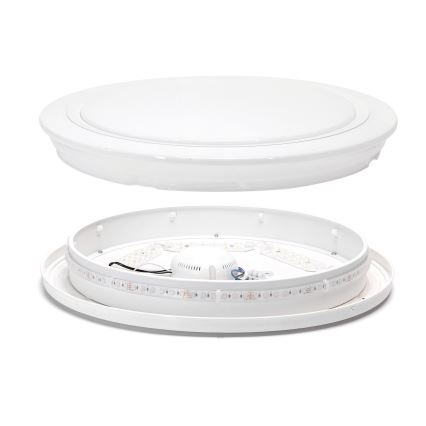 Aigostar - Luminária de banheiro LED RGBW dimmerizável LED/27W/230V 40 cm Wi-Fi IP44