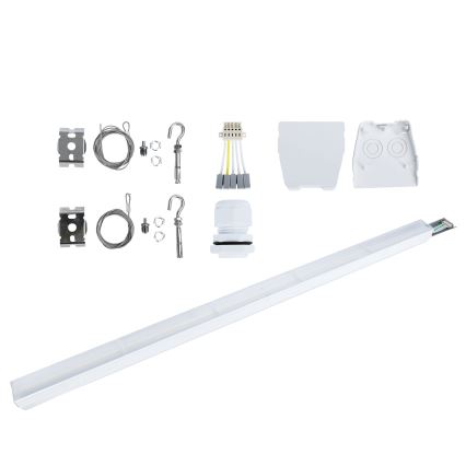 Aigostar - Candeeiro suspenso LED regulável LED/75W/230V 4000K 143,7 cm