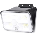 Aigostar - Luminária solar com sensor LED/3,7V 6500K 500 mAh IP65 preta