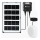 Aigostar - Luminária solar LED/35W/12V 3000 mAh 6500K IP65 Ø 16,8 cm + controlo remoto