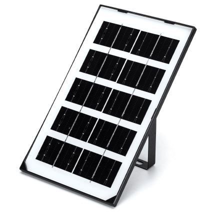 Aigostar - Luminária solar LED/35W/12V 3000 mAh 6500K IP65 Ø 16,8 cm + controlo remoto