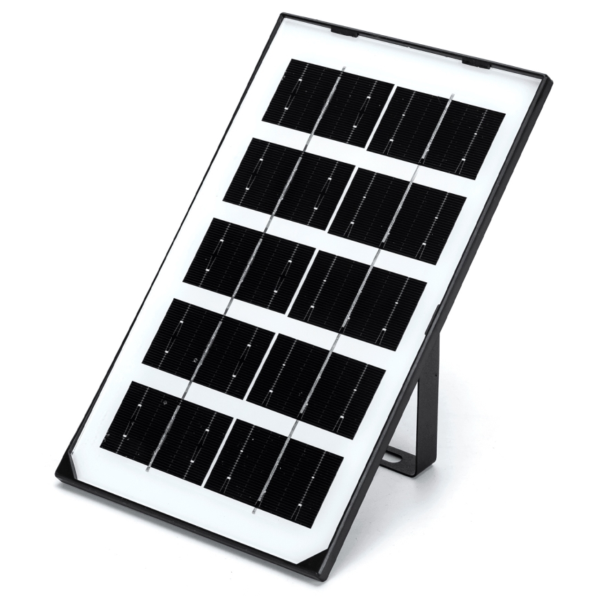 Aigostar - Luminária solar LED/35W/12V 3000 mAh 6500K IP65 Ø 16,8 cm + controlo remoto