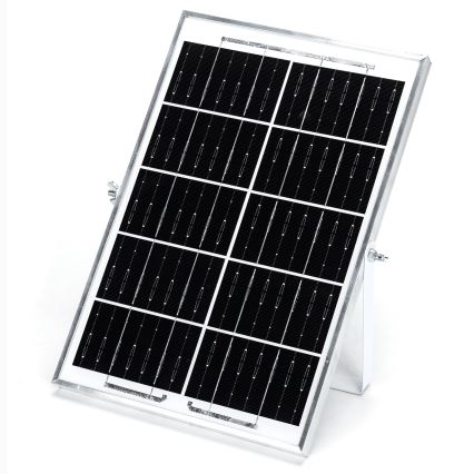 Aigostar - Luminária solar LED/70W/12V 6000 mAh 6500K IP65 diâmetro 20,5 cm + controlo remoto