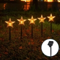 Aigostar - Luminária Solar LED de Natal LED/0,054W/1,2V 1m IP65 800 mAh branco quente
