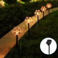 Aigostar - Luminária Solar LED de Natal LED/0,054W/1,2V 1m IP65 branco quente
