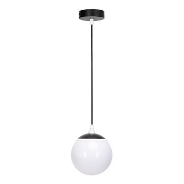 Aigostar - Lustre pendente MESH em cabo, LED RGBW dimmável, LED/8W/230V, 2700–6500K, branco, com comando remoto, diâmetro 15 cm