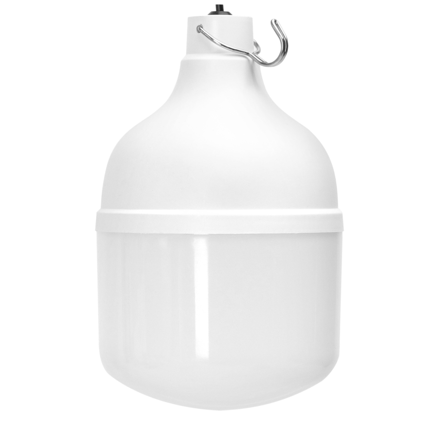 Aigostar - Lustre solar LED/35W/12V, bateria 3000 mAh, 6500 K, IP65, diâmetro 10 cm + controlo remoto