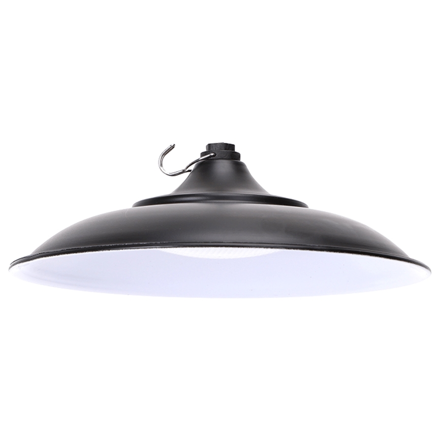 Aigostar - Lustre solar LED com sensor LED/35W/12V 3000 mAh 6500K Ø 15 cm + controlo remoto