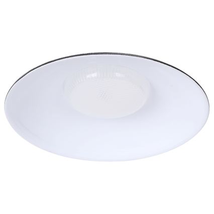 Aigostar - Lustre solar LED com sensor LED/35W/12V 3000 mAh 6500K Ø 15 cm + controlo remoto