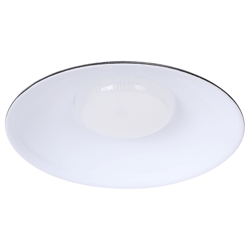 Aigostar - Lustre solar LED com sensor LED/35W/12V 3000 mAh 6500K Ø 15 cm + controlo remoto