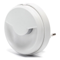 Aigostar - Luz noturna LED com sensor de anoitecer LED/0,5W/230V 3000K