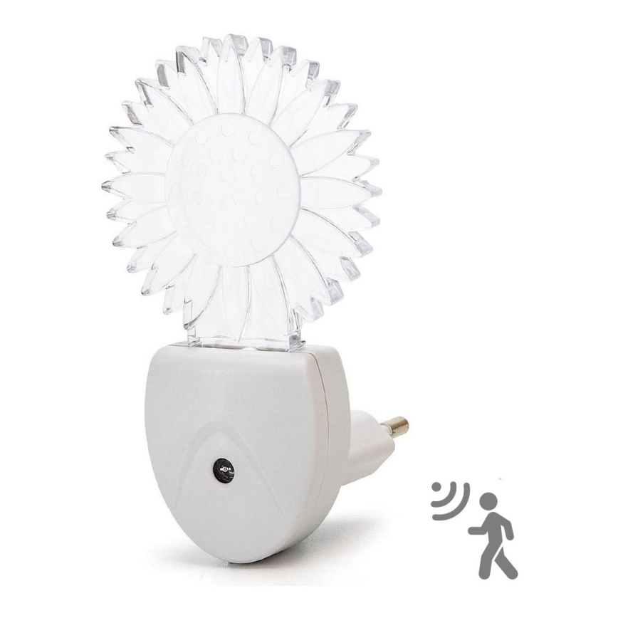 Aigostar - Luz Noturna LED RGB com Sensor LED/0,5W/230V sol