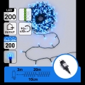 Aigostar - Luzes de Natal LED para exterior 200xLED 23m IP44 azul