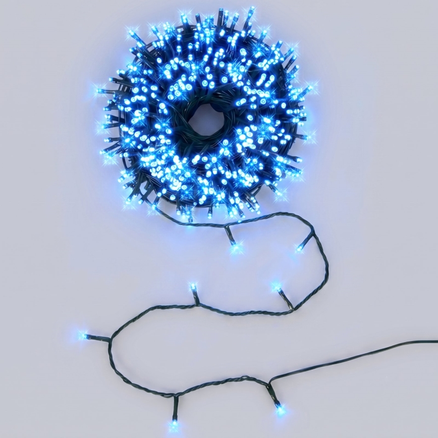 Aigostar - Luzes de Natal LED para exterior 200xLED 23m IP44 azul