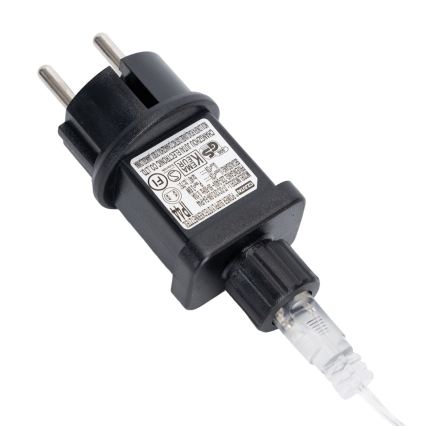 Aigostar - Luzes LED de Natal para exterior 320xLED+80xLED 23m IP44 branco quente+frio