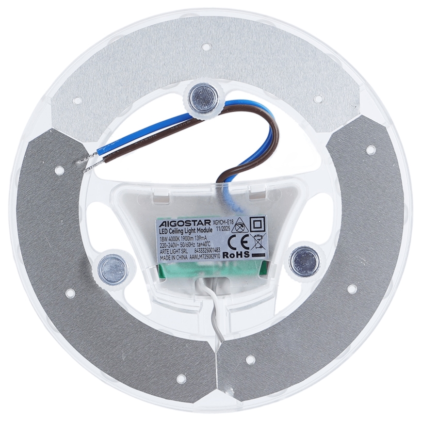 Aigostar - Módulo magnético LED/18W/230V 4000K
