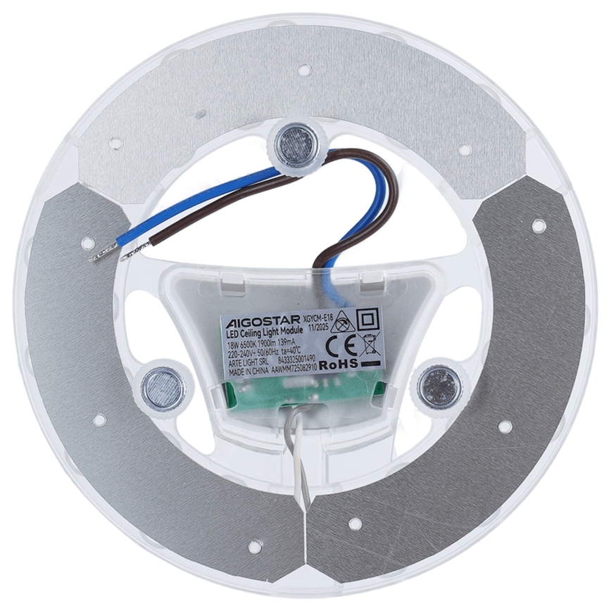 Aigostar - Módulo magnético LED/18W/230V 6500K