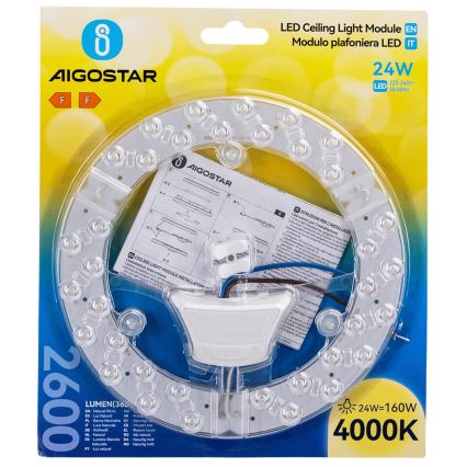 Aigostar - Módulo magnético LED/24W/230V 4000K