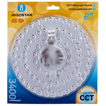 Aigostar - Módulo magnético LED/32W/230V 3000/4000/6500K
