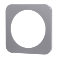 Aigostar - Moldura simples de plástico prateada