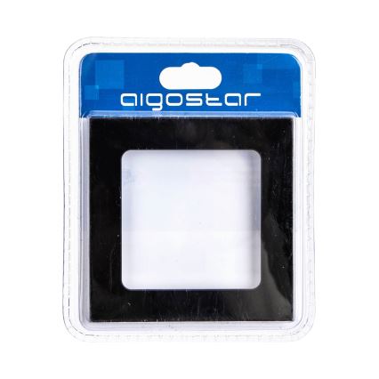 Aigostar - Moldura simples em vidro preto