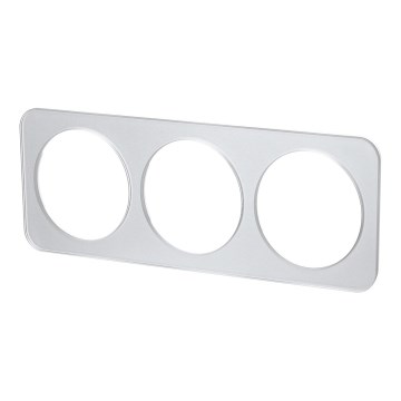 Aigostar - Moldura tripla de vidro, branca