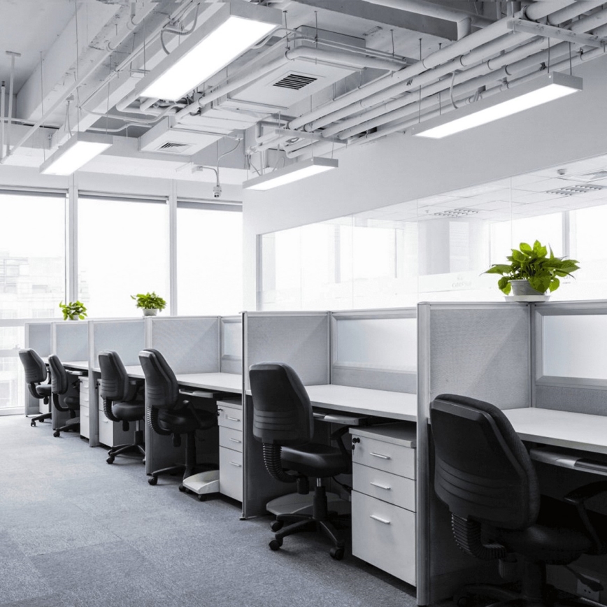 Aigostar - Painel de encastrar LED LED/28W/230V 120x30 cm 6000K