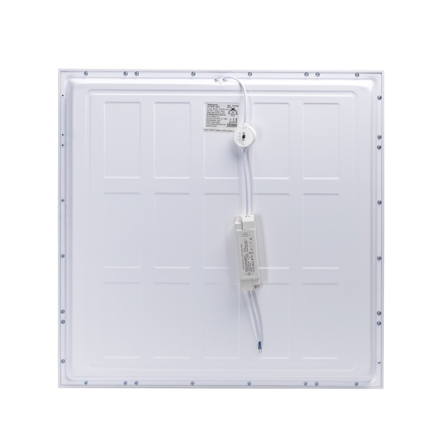 Aigostar - Painel de encastrar LED LED/40W/230V 3000K/4000K/6500K 60x60cm branco