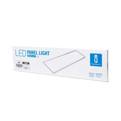 Aigostar - Painel de encastrar LED LED/50W/230V 6500K 120x30cm branco