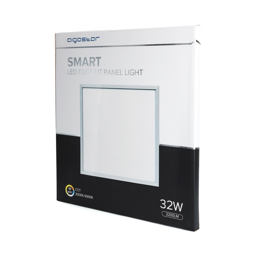 Aigostar - Painel LED embutido dimmerizável 32W/230V Wi-Fi 60x60 cm