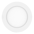 Aigostar - Plafon LED de teto sobreposto LED/6W/230V Ø 12,3 cm 6500K branco