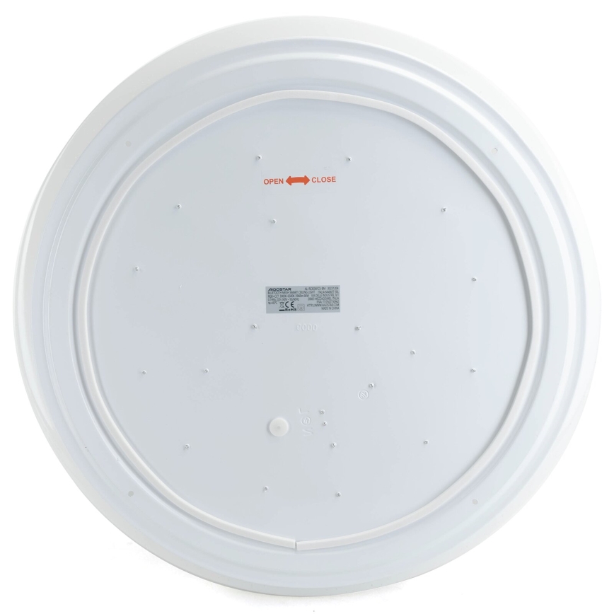 Aigostar - Luminária de teto LED RGBW dimmerizável MESH LED/36W/230V 3000-6500K + comando à distância