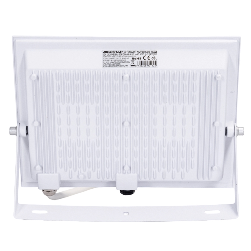 Aigostar - Refletor LED/100W/230V 6500K IP65
