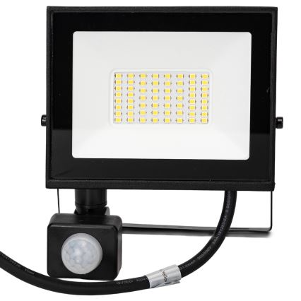 Aigostar - Refletor LED com sensor LED/30W/230V 4000K IP65