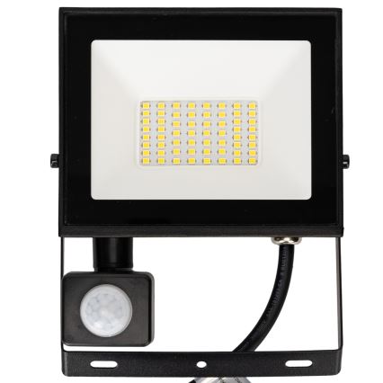 Aigostar - Refletor LED com sensor LED/30W/230V 6500K IP65