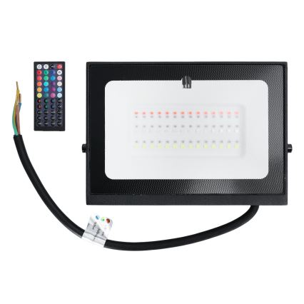 Aigostar - Refletor LED RGB/30W/230V IP65 + controlo remoto