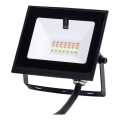 Aigostar - Refletor LED RGB dimerizável LED/20W/230V IP65 + controlo remoto