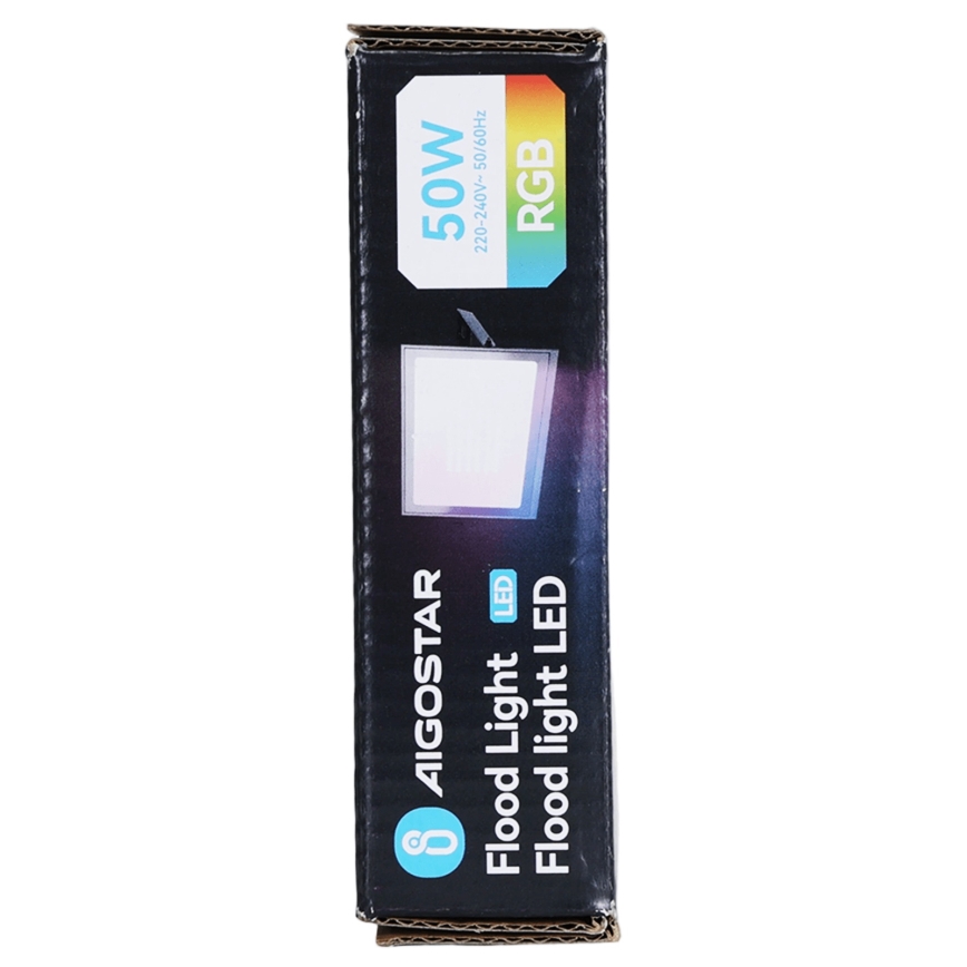 Aigostar - Refletor LED RGB dimerizável/50W/230V IP65 + controlo remoto