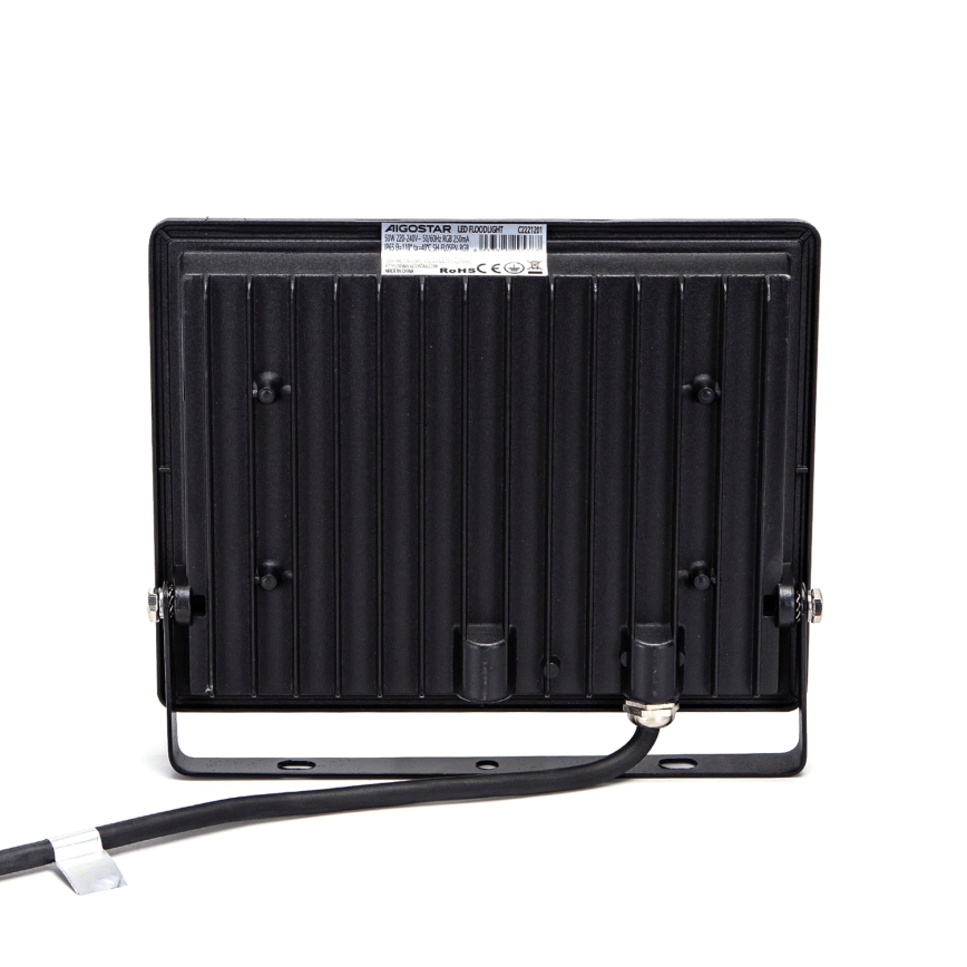 Aigostar - Refletor LED RGBW dimerizável/50W/230V IP65 + controlo remoto