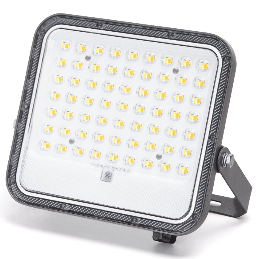 Aigostar - Refletor solar LED dimerizável LED/100W/3,4V 3000/4000/6500K IP66 8000 mAh + controlo remoto