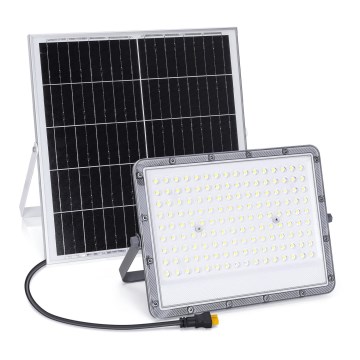 Aigostar - Refletor Solar LED Dimerizável LED/200W/3,2V IP65 20000 mAh + controlo remoto