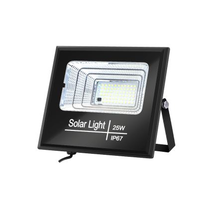 Aigostar - Refletor solar LED regulável LED/25W/3,2V IP67 5000 mAh + controlo remoto