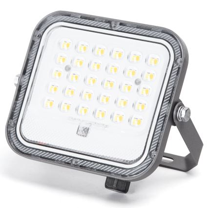 Aigostar - Refletor Solar LED Regulável/LED/50W/3,4V 3000/4000/6500K IP66 4000 mAh + controlo remoto