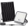 Aigostar - Refletor solar LED regulável com sensor LED/120W/3,4V 6500K IP66 8000 mAh + comando remoto