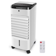 Aigostar - Refrigerador de ar 60W/230V branco/preto + controlo remoto