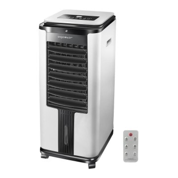 Aigostar - Refrigerador de ar 75W/230V preto/prateado + controlo remoto