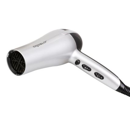 Aigostar - Secador de cabelo 2200W/230V prateado/preto