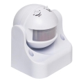 Aigostar - Sensor de movimento infravermelho para exteriores 230V IP44 branco