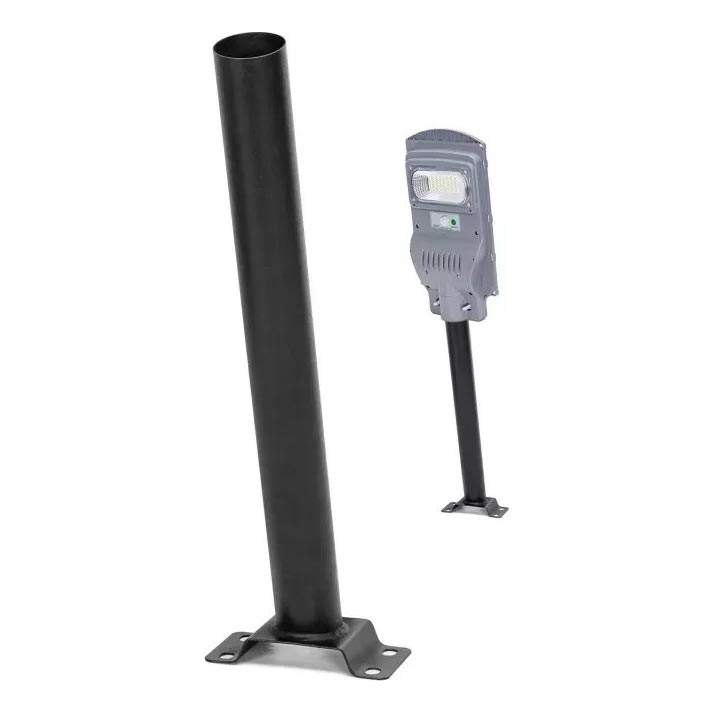 Aigostar - Suporte para candeeiro de rua 48,9 cm preto